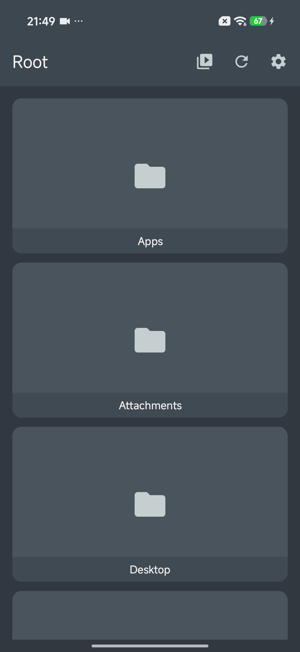 Meivish Cloud Player source folder showing Apps and Attachments